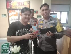 Polisi Jujur, Dompet Warga Kembali Utuh Berkat Aipda Umar