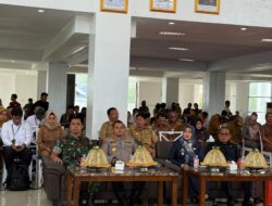Wujud Sinergi, Kapolres Sidrap Hadiri High Level & Capacity Building TPID Sulsel