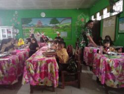 Kodim 1420/Sidrap Sukses Dampingi Distribusi Makanan Bergizi untuk Ribuan Pelajar dan Non-Pelajar