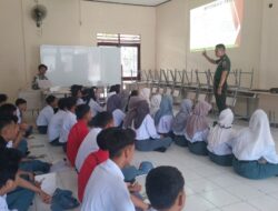 Danramil Maritengngae Berikan Materi Wasbang Kepada Siswa Sekolah Rakyat