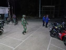 Patroli Malam, Babinsa Panca Lautang Maksimalkan Peran Komsos Ciptakan Kondusifitas Wilayah Binaan