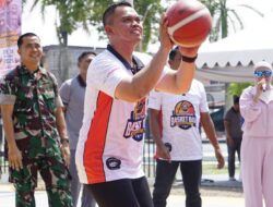 Gelar Tournament Basket, Kapolres Sidrap: Kegiatan ini Bentuk Dukungan Bupati Sidrap