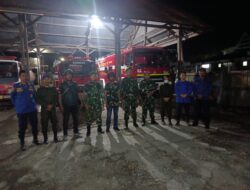 Koramil 1420-03/Maritengngae Perkuat Sinergi, Gelar Patroli Gabungan Jaga Kamtibmas di Pangkajene