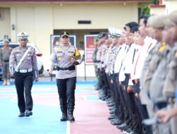 Kapolres Sidrap Pimpin Gelar Pasukan Operasi Zebra 2025