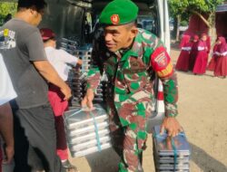Babinsa Kodim 1420/Sidrap Dampingi Pendistribusian Makanan Bergizi Gratis untuk Masyarakat