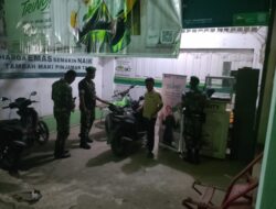 Babinsa Koramil 05/Dua Pitue Tingkatkan Keamanan Desa Dongi Melalui Patroli Malam Bersama Komponen Pendukung