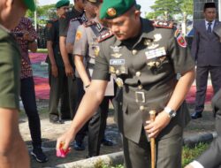 ZIARAH ROMBONGAN KODIM 1420/SIDRAP DALAM RANGKA HARI JUANG TNI-AD KE-80 TAHUN 2025