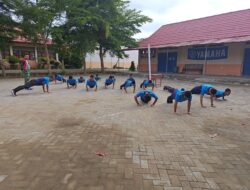 Serda M. Ali Hanapi Beri Pembinaan Mental dan Fisik kepada Siswa Buma School SMKN 5 Sidrap