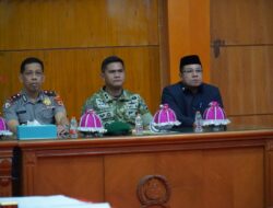 Dandim 1420/Sidrap Hadiri Rapat Paripurna DPRD Sidrap untuk Keputusan 3 Ranperda