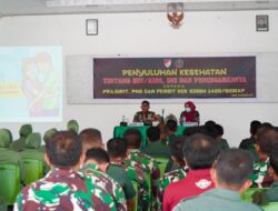 Kodim 1420/Sidrap Gelar Penyuluhan HIV/AIDS, IMS dan Pencegahannya Bagi Prajurit, PNS, dan Persit KCK