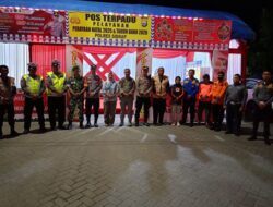 Wujudkan Nataru Aman, Babinsa Kodim 1420/Sidrap Siaga di Titik Strategis Kabupaten Sidrap