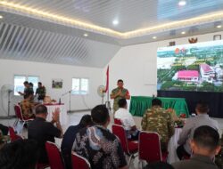 DANDIM 1420/SIDRAP LAKSANAKAN SOSIALISASI PEMBANGUNAN KDKMP DAN YONIF TERITORIAL PEMBANGUNAN