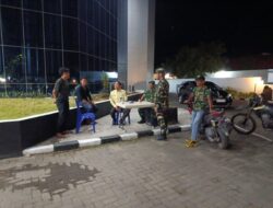 Koramil 1420-03/Maritengngae Gelar Patroli Sinergitas, Perkokoh Keamanan di Kelurahan Pangkajene
