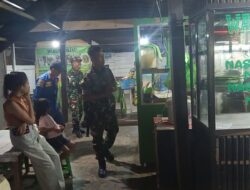 Babinsa Koramil 1420-05/Dua Pitue dan Damkar Gelar Patroli Siskamling di Desa Dongi