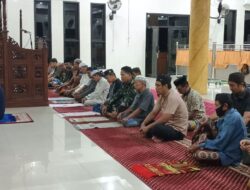 Koramil Jajaran Kodim 1420/Sidrap Gelar Safari Shalat Subuh Sekaligus Komsos, Pantau Situasi Wilayah