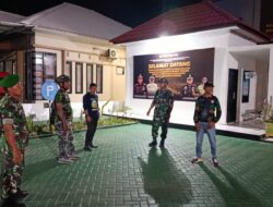 Jaga Kondusivitas Wilayah, Babinsa Maritengngae Pimpin Patroli Sinergitas Skala Besar di Kelurahan Pangkajene