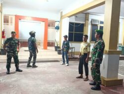 Jamin Keamanan Wilayah, Babinsa Koramil 1420-03/Maritengngae Pimpin Patroli Gabungan di Pangkajene