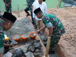 Momen Hangat di Dua Pitue, Dandim Sidrap Safari Ramadhan, Berbagi Sembako, hingga Bangun Mushola