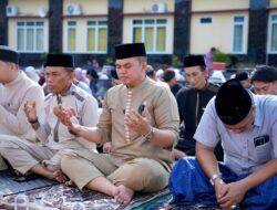Ratusan Warga Hadiri Salat Idul Fitri 1447 H di Mapolres Sidrap