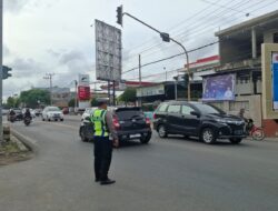 Hari Ketiga Pasca Lebaran di Sidrap, Arus Lalu Lintas Tertib Lancar