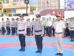 Tingkatkan Kesiapsiagaan Personel, Polres Sidrap dan Jajaran Gelar Apel Siaga Kamtibmas