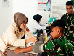 30 Personel Yon TP 872/Andi Djemma Jalani Pemeriksaan Kesehatan, Seluruhnya Dinyatakan Fit