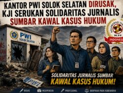 KJI Kutuk Perusakan Kantor PWI Solok Selatan, Desak Polisi Tangkap Pelaku Hingga Aktor Intelektual!