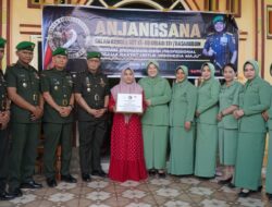 Rangkaian HUT Kodam XIV/Hasanuddin, Kodim 1420/Sidrap Lakukan Anjangsana Kepada Warakawuri