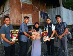 Terima Bantuan Sembako, Warga Apresiasi Polres Sidrap