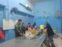 Babinsa Jajaran Kodim 1420/Sidrap Terus Dampingi Penyaluran Makan Bergizi Gratis