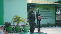 Pasi Log Kodim 1420/Sidrap Pimpin Upacara Bendera Minggu Ke-IV Bulan Juni 2026