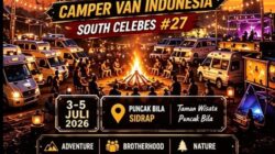 Puncak Bila Sidrap Jadi Pusat Perhatian, Ratusan Camper Van Akan Padati Wisata Alam 3 Hari Penuh