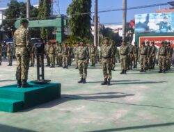 Kodim 1420/Sidrap Gelar Upacara Tujuh Belasasan dan Korps Raport Pindah Satuan, Perkuat Disiplin dan Profesionalisme Prajurit