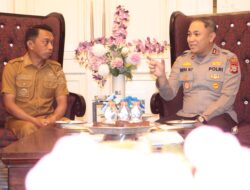Awali Tugas Di Polres Sidrap AKBP Indra Waspada Sowan ke Bupati Sidrap