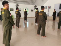 Kodim 1420/Sidrap Tingkatkan Profesionalisme Prajurit Lewat Latihan Rutin Pencak Silat Militer