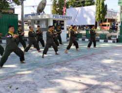 Kodim 1420/Sidrap Tingkatkan Profesionalisme Prajurit Melalui Latihan Pencak Silat Militer