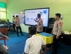 Cegah Kejahatan Siber, Polres Sidrap Bekali Ratusan Siswa Paham “AI”